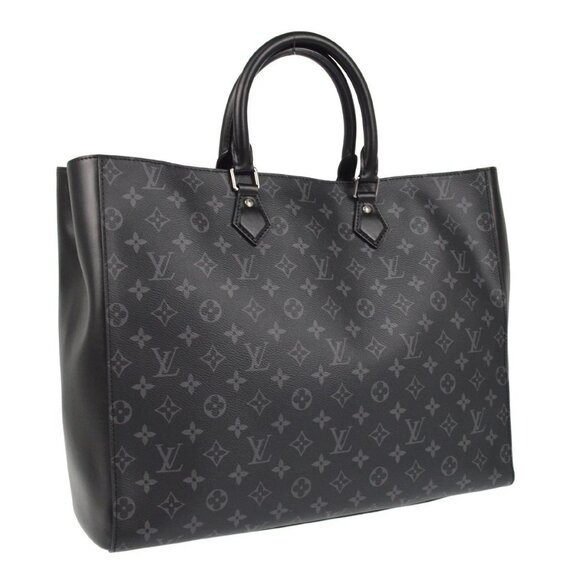 Louis Vuitton Monogram Eclipse Grand Sac Tote Bag - Picture 1 of 6